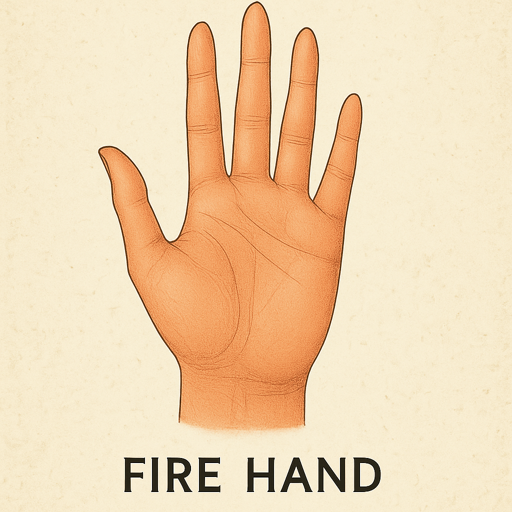 Example of Fire Hand