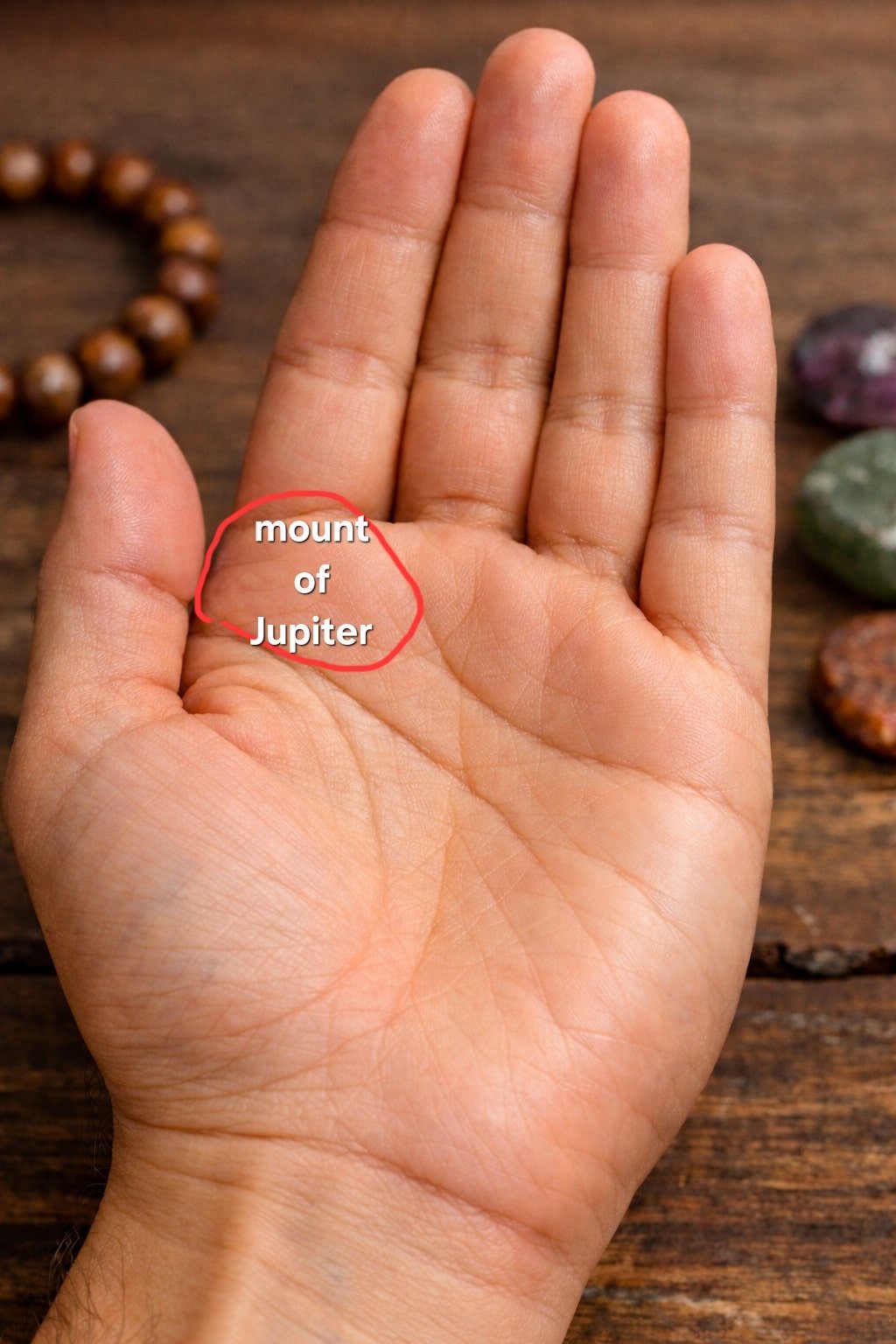 Mount of Jupiter palmistry